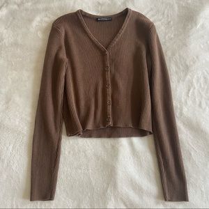 Brandy Melville Brown Shannon Sweater OS